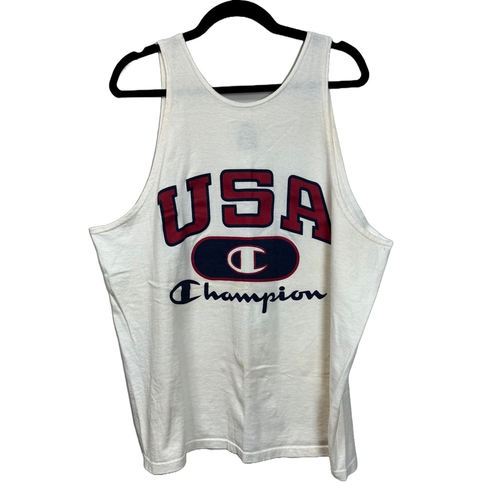 Vintage Champion USA Muscle Tank Top sz XL